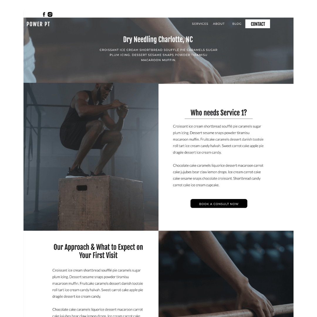 Power Showit Template - Reval Creative